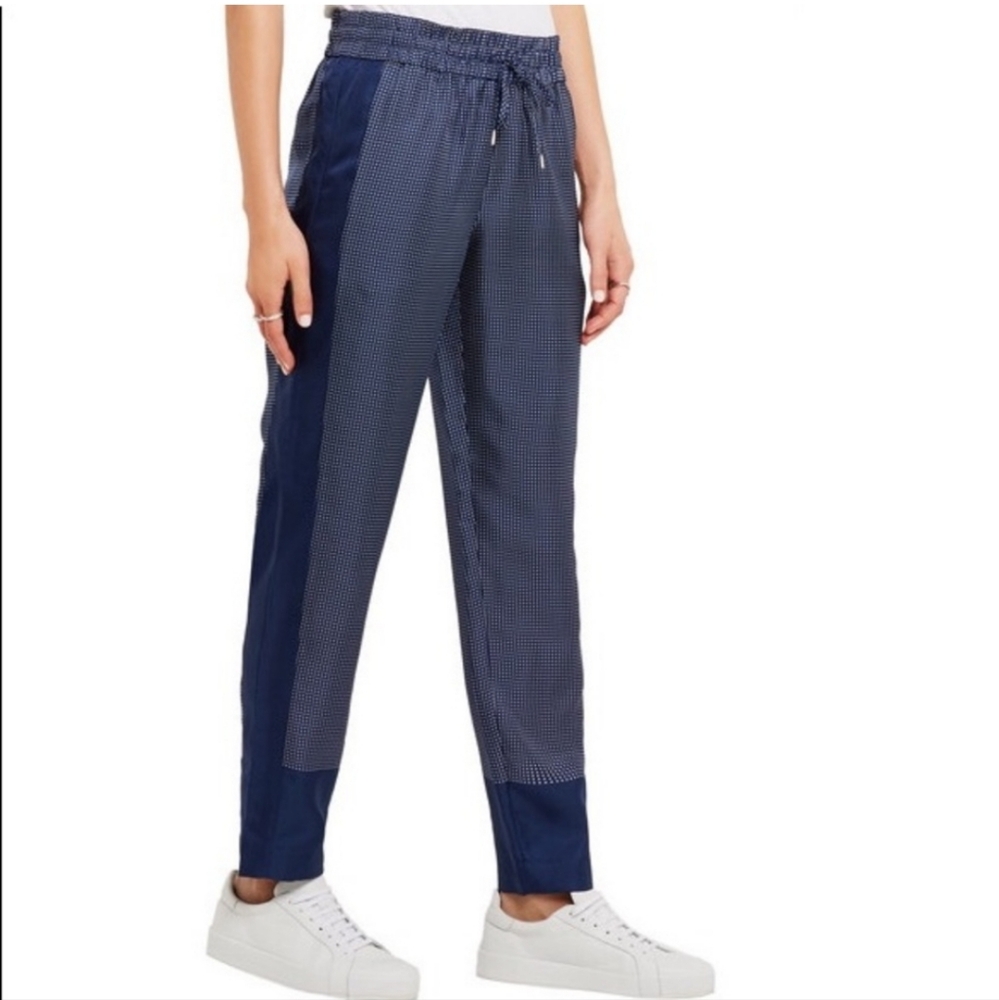 Equipment Hadley Silk Drawstring Pant Large